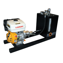 LONCIN petrol engine driven single acting power unit, 6.5HP, 11.5 L/min