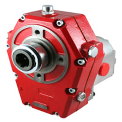 Hydraulic PTO cast iron gearbox 1:3, pump group 3 assembly,22.3CC, 36.12L/min 240Bar ZZ000610