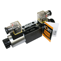 Flowfit Cetop 3 NG6 3 Position Solenoid Valve, 110 V AC 50Hz, 3C2