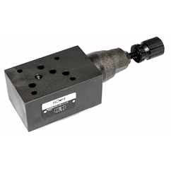 Flowfit hydraulic cetop 5 valve NG10 modular relief valve 8-70 Bar on the P Port