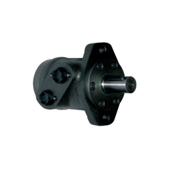 M+S Hydraulic Geroter Motor 25 CC/Rev, 25mm straight keyed shaft, 2 bolt mount with high pressure shaft seal and 1/4
