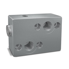 Flowfit brake unclamping valve, flangeable to Danfoss motors OMP/OMR 1/2 V0333