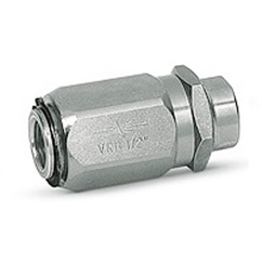 Hydraulic barrel flow control valve no check, 1/4 BSP