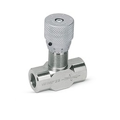 Hydraulic flow control valves without check VRFB, 1/4 BSP