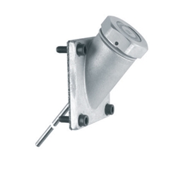 Hydraulic filling and breather plugs with level dipstick on inclined flange TCLAI5G