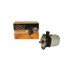 22 GPM Hydraulic two stage Hi-Low gear pump at 3600 rpm.