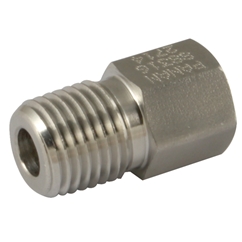 Reducing Male x Female Adaptor, Male x Female, NPT, Male NPT 1/16'' x 1/8'' Female NPT