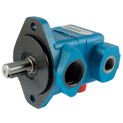 V10 Series, SAE A 2 Bolt Mounting, Keyed Shaft, BSPP Ports, Displacement 6.6 cc/rev, Maximum Pressure 172bar