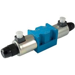 EATON vickers Cetop 5 Solenoid Valve, P & T Connected, A & B Blocked, Spring Centred, 24V DC Voltage, DG4V 5 8CJ VM U H6 20