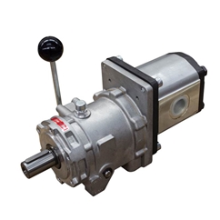 Flowfit Group 2, Hydraulic Mechanical Clutch and Pump Assembly, 14cc, 25.2 L/Min, 1800RPM