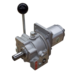 Flowfit Group 3, Hydraulic Mechanical Clutch and Pump Assembly, 26cc, 46.8 L/Min, 1800RPM