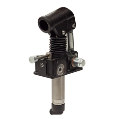 GL Hydraulic Tank mounted double acting Hand Pump 6 CC with double acting changeover valve and pressure relief valve 400 Bar Rated