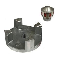 Pump half only group 1 gear pump, pump keyway width 2.4mm, 0.18Kw-1.5k, Motor Frame D63, D71, D80, D90