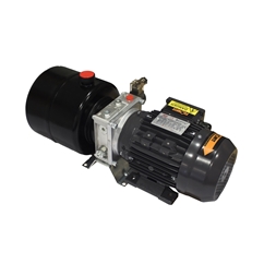 Flowfit Hydraulic AC Power unit, 415v, 3 phase, Single Acting Circuit, 0.55Kw, 1.08L/min
