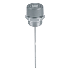 Hydraulic level indicator with breather and filling plug, 1/4 BSP, ILAF0G