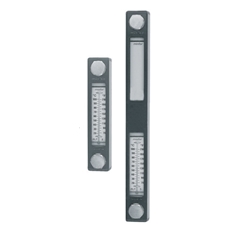 Hydraulic level indicator with thermometer M12 Bolts 254mm hole centres