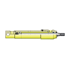 Flowfit Hydraulic Double Acting Micro Cylinder/Ram 20x12x25x118mm 71220/25