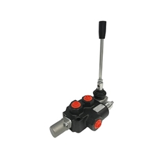 Flowfit 1 Bank, 3/8   BSP, 45 l/min Double Acting 3 Position Spring Return Lever Operated Hydraulic Monoblock Valve