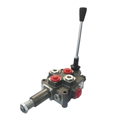 Galtech 1 Bank 3/8 BSP, 40 L/Min, Auto Kick Out Log Splitter Lever Valve