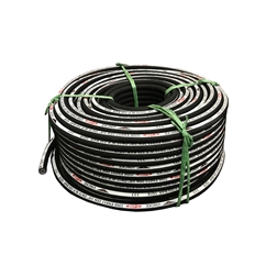 Reel of 2 Wire 100R2AT STANDARD Hydraulic Hose, 1/4 Bore, 10 Metre Coil