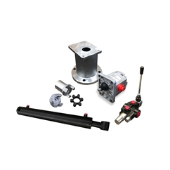 Log Splitter Kit With A Flowfit Auto Kickout Lever Valve For A Honda / Loncin Engine