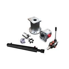 Log Splitter Kit With A Flowfit Double Acting Lever Valve For A Honda / Loncin Engine