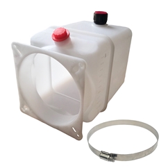 Plastic Tank Suitable for Flowfit 12 and 24V DC Power pack, 3.8 Litre
