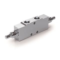 Hydraulic Double Overcentre Valves Type A With Brake Unclamping, VBCD 3/8 DE A SF