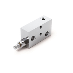 Hydraulic Low Pressure Unloading Valve Flangeable Onto Low Pressure Pump, VEP FLP 1/2