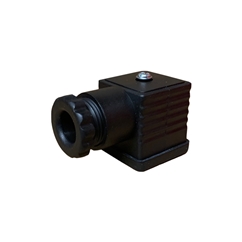 NC solenoid 2//2 way 3//4-16UNF poppet valve with emergency