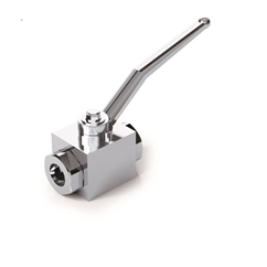 Hydraulic 2 Way Ball Valve, BSP Ports, RS 2 VIE, 1/4