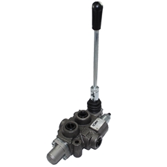 Flowfit 1 Bank, 3/8 BSP, 45 L/min Double Acting 3 Position Spring Return Hydraulic Monoblock Valve