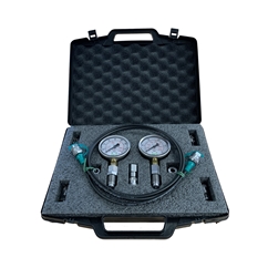 MCS Pressure Test Kit, 2 X 63mm Pressure Gauges, 1 X Micro Hose and Adaptors