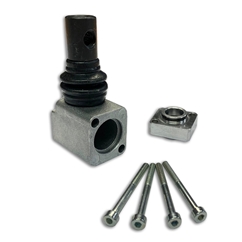 Lever Pivot Box, Aluminium Floating 4th, For Galtech GMV15 & Q15 Monoblock Valves