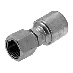 Gates JIS Metric Female Swivel, Straight Hose Coupling, 3/8 Hose x M18 x 1.5 Metric