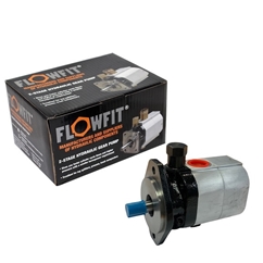 22 GPM Hydraulic two stage Hi-Low gear pump 2 Bolt Flange at 3600 rpm