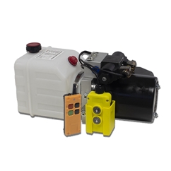 Flowfit 12V DC Double Acting Hydraulic Power pack with 4.5L Tank & Wireless Remote ZZ013583