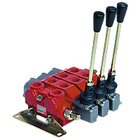 Bucher 1 Bank, 1/2" BSP, 60 l/min Double Acting Spring Return Slice Directional Hydraulic Control Valve