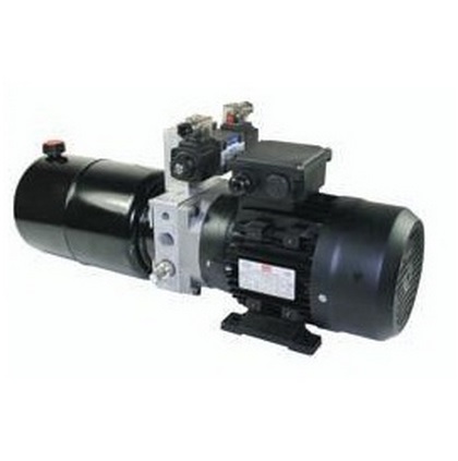 UP100 110V AC 50HZ 1 Phase Double Acting Solenoid Operated Hydraulic Power unit 1.68 L/min, 5L Tank