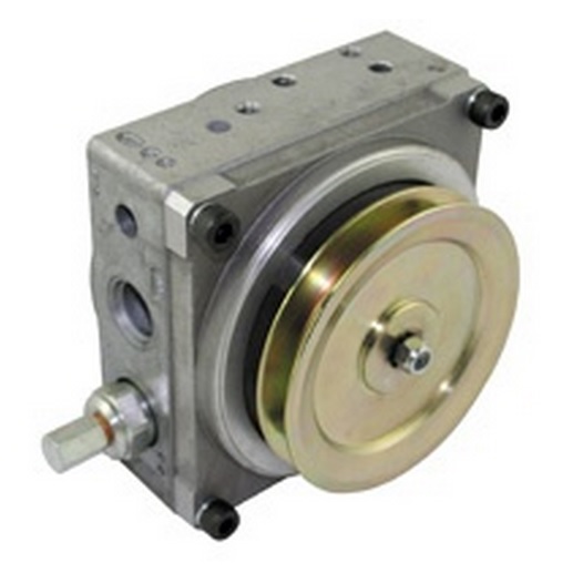 Hydraulic single acting solenoid release belt driven power pack c/w tank, 1.2 L/min Hydraulic single acting solenoid release belt driven power pack c/w tank, 1.2 L/min