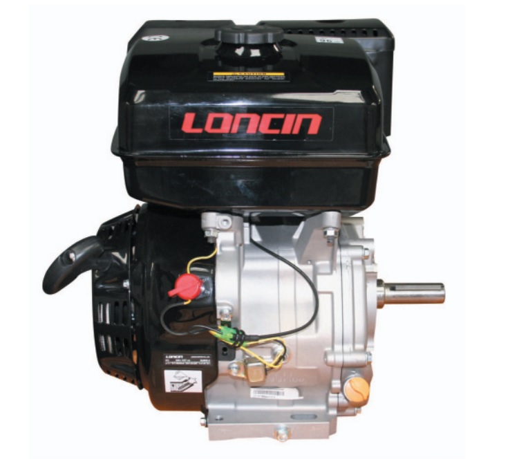 Loncin 13 HP single cylinder 4 stroke air cooled petrol engine G390F-P
