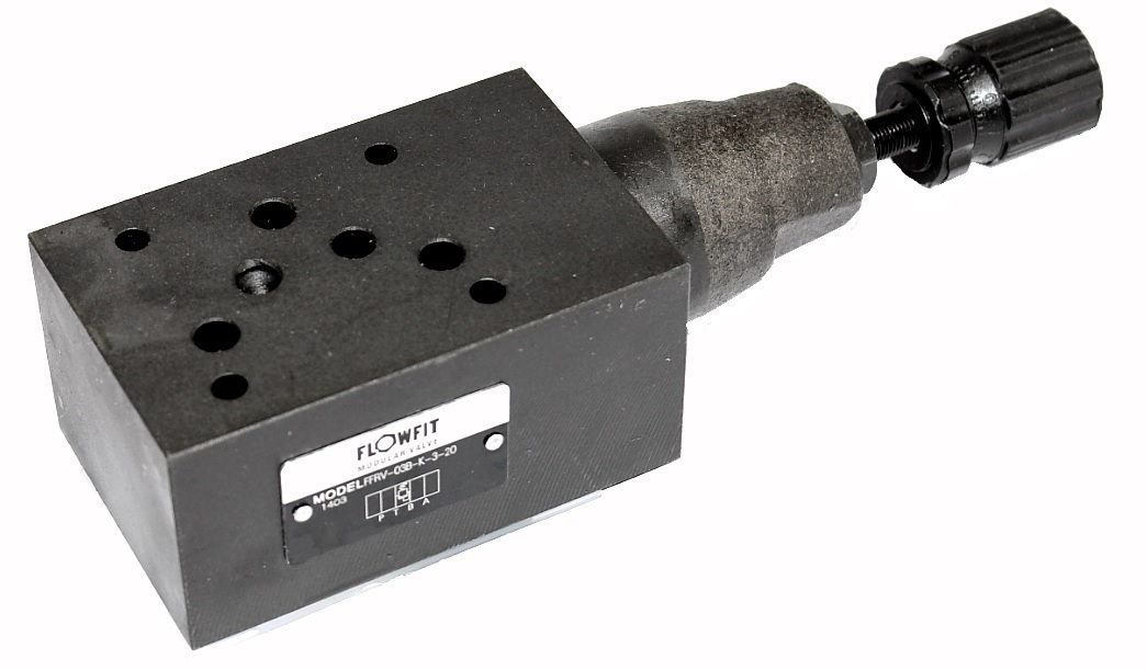 Hydraulic CETOP 5 NG10 Modular Relief Valve – P Port, 35–140 Bar Hydraulic CETOP 5 NG10 Modular Relief Valve – P Port, 35–140 Bar