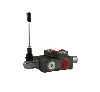 Flowfit 4 Bank, 3/4 BSP, 160 l/min Double Acting Spring Return Lever Operated Hydraulic Monoblock Valve