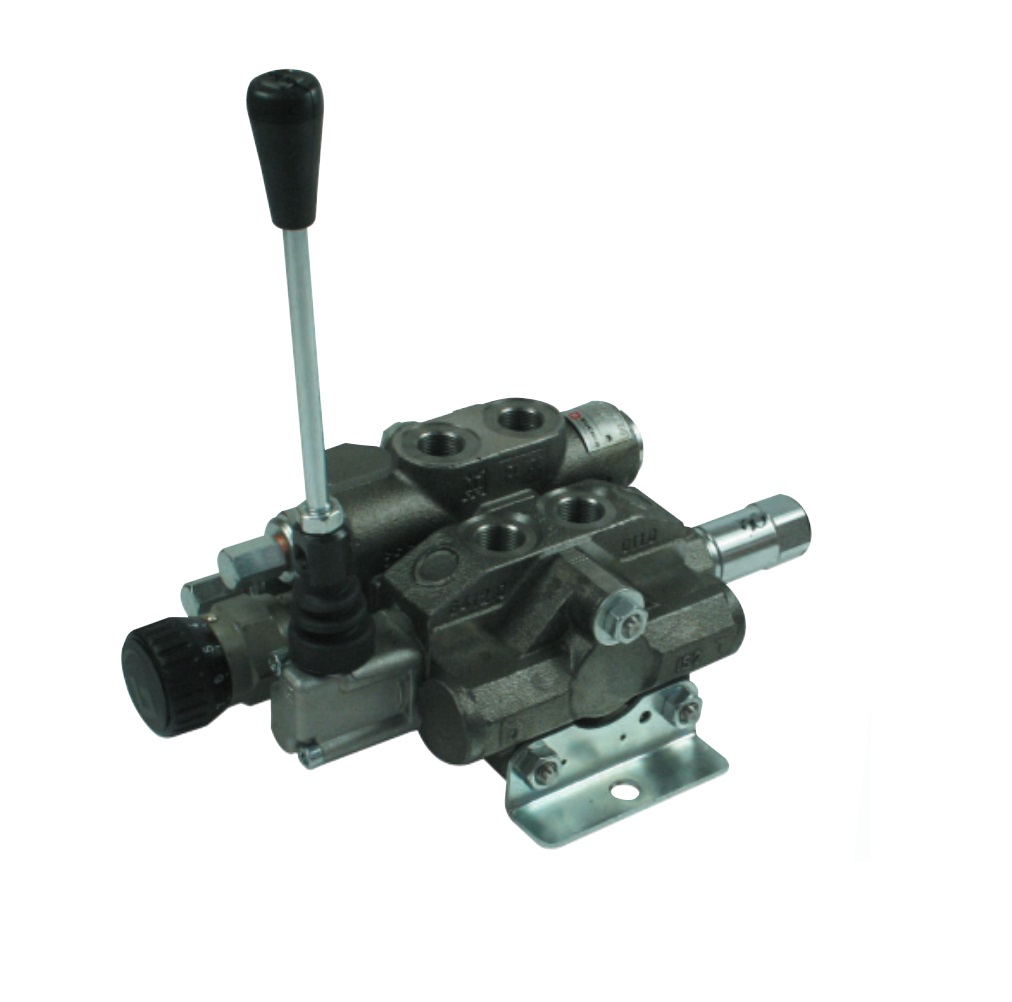 Bucher 3/8 BSP, 45 l/min Hose-Reel Monoblock Valve with Flow Control HDS11/2(15)T09/P04/K90-2/K09Z04L100 Bucher 3/8 BSP, 45 l/min Hose-Reel Monoblock Valve with Flow Control HDS11/2(15)T09/P04/K90-2/K09Z04L100