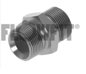 BSPP Male x BSPP Male Flowfit Stainless Steel Adapter 
