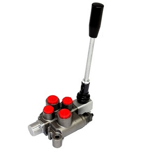 Walvoil 1 Bank, 1/4 BSP, 20 l/min Double Acting Motor Spool 3 Positions, Detent Hydraulic Monoblock Valve Walvoil 1 Bank, 1/4 BSP, 20 l/min Double Acting Motor Spool 3 Positions, Detent Hydraulic Monoblock Valve