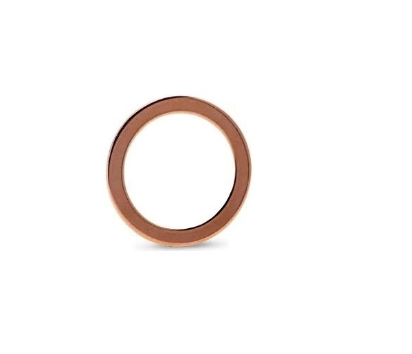 Hydraulic cu-gasket for drain plug, 1/4" (14 X 18 X 1,5)