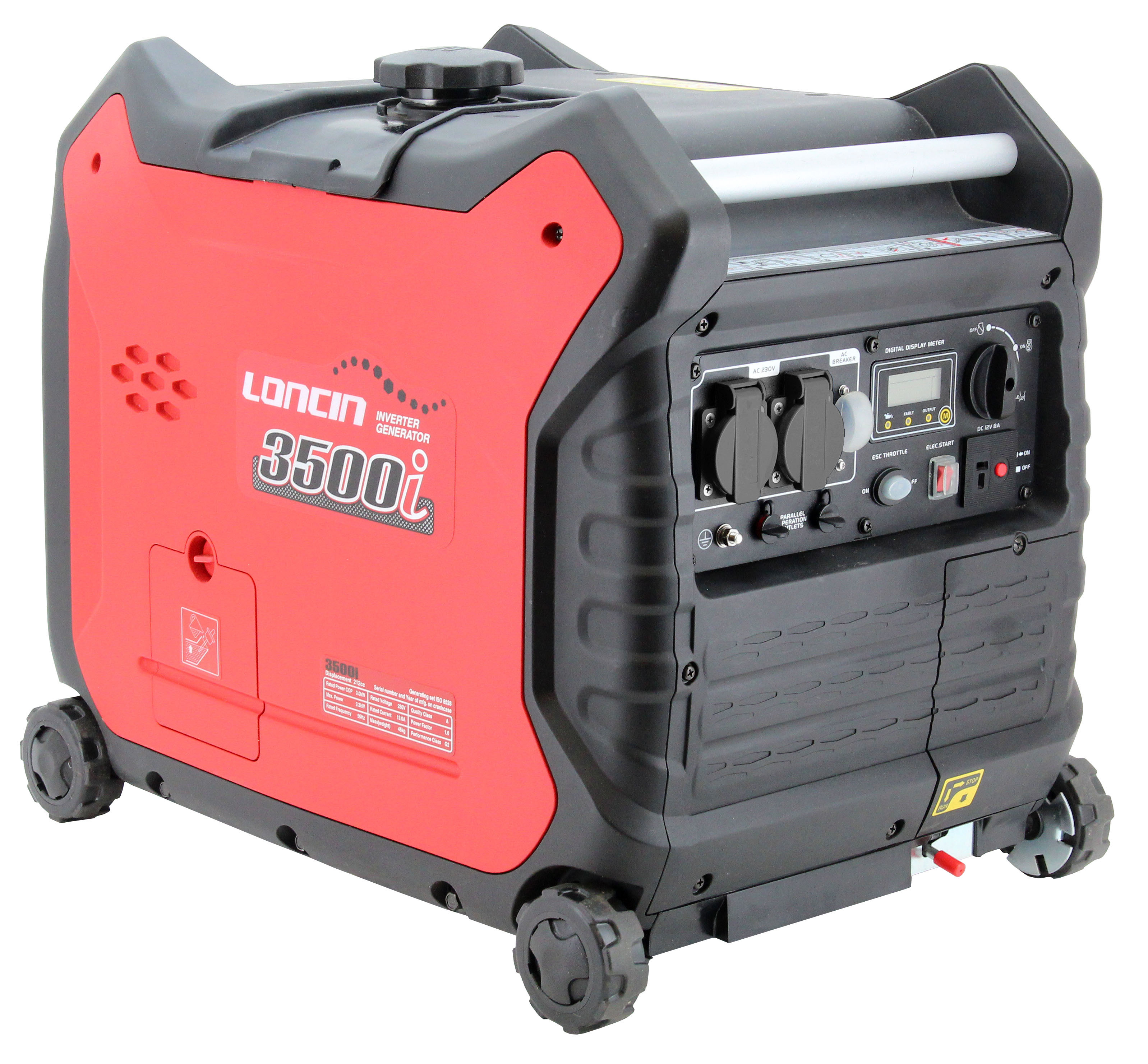 Loncin 3.5KVA Portable Petrol Driven Generator LC3500i
