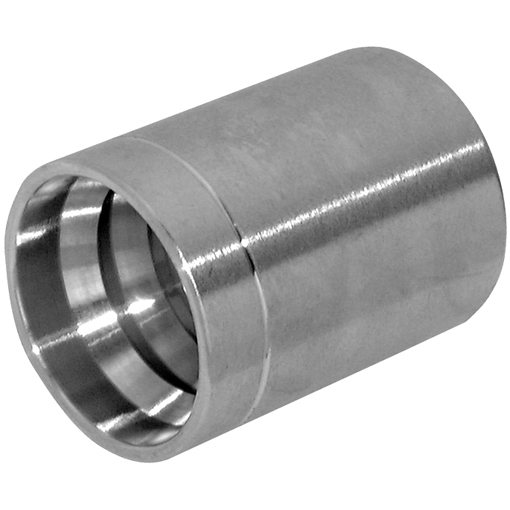 Stainless Steel Hose Ferrule, R2AT non-skive, hose ID 3/16''