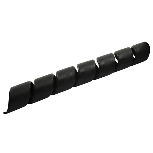 Protective Hose Sleeve, Black, Polypropylene - 74mm Bore, 10 Metres